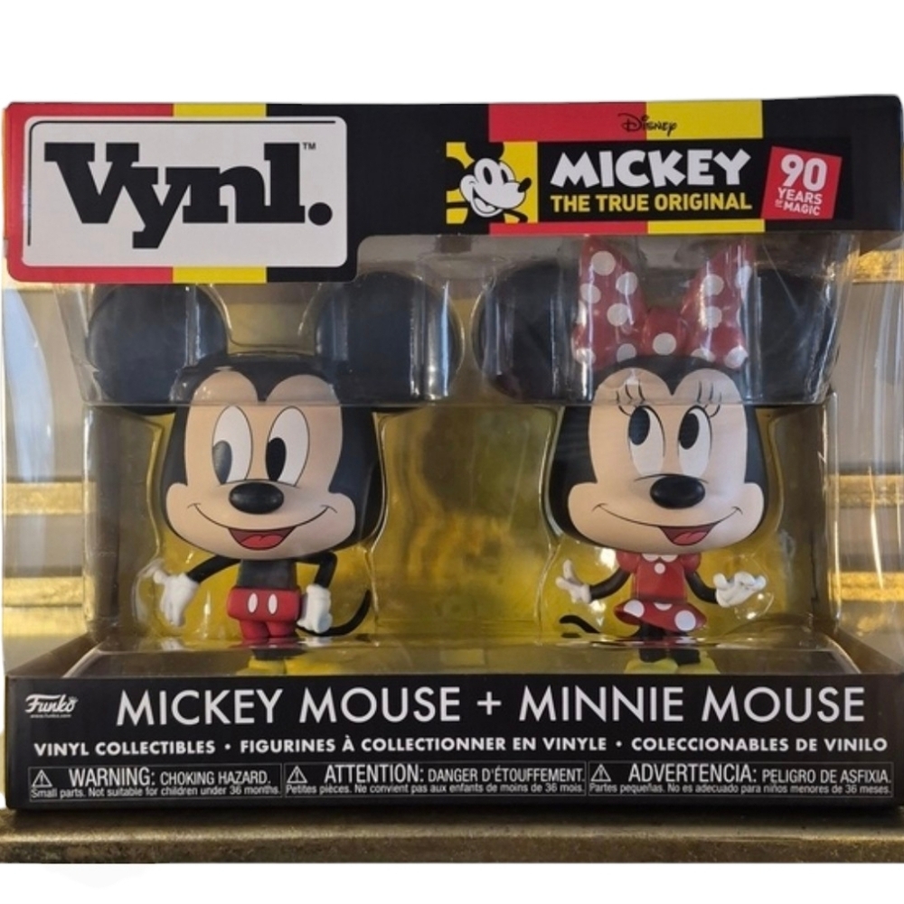 Mickey The True Original 90Yrs MAGIC × Funko Vynl Mickey+Minnie VynlCollectibles